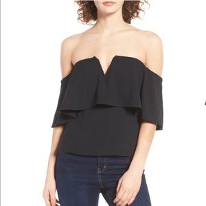 Leith off the shoulder blouse